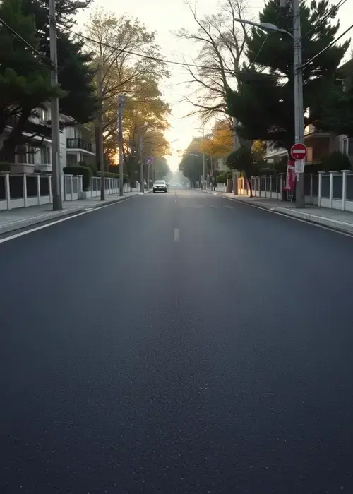 住宅地私道の再舗装